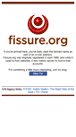 Mobile Screenshot of fissure.org